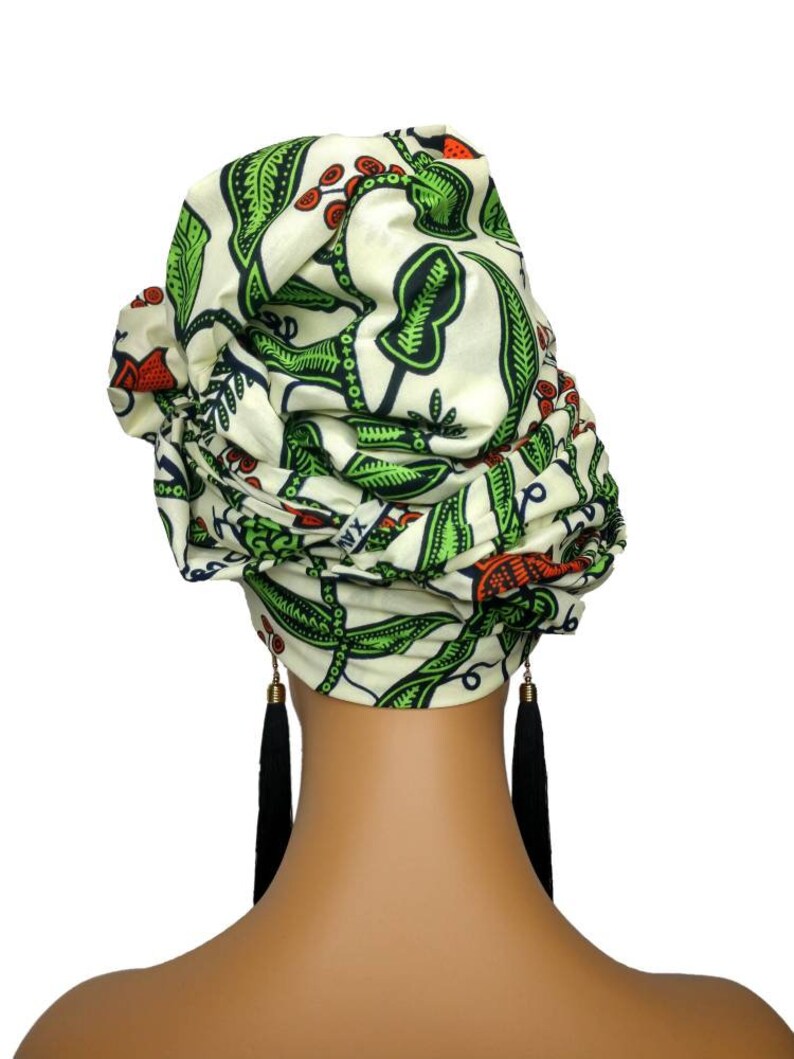 African Head Wraps for Women in Floral African Fabric Ankara Etsy