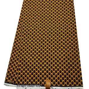 High Quality Brown Ankara Fabric, Gold Ankara Fabric, African Print Fabric, Kitenge Fabric, Ankara Fabric, Ethnic, Ankara Prom Dress Fabric,