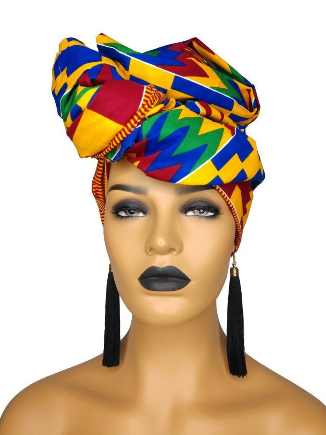 Kente Head Wraps for Women | Ankara Headwrap - Etsy