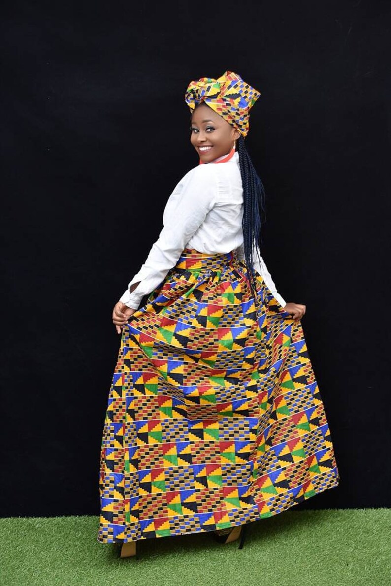 long african attire skirts