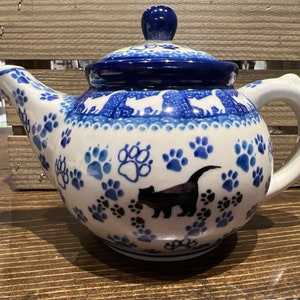 Polish Pottery 12oz Tea Pot