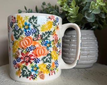 Polish Pottery Fall  Mug