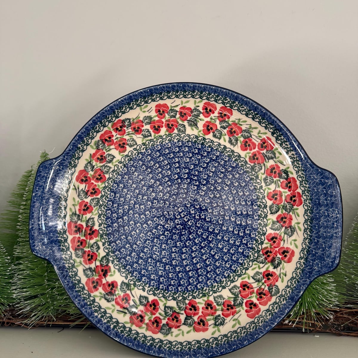 Polish Pottery Round Platter 11.75” - Etsy