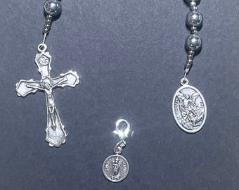 St. Michael Chaplet and Zipper Medal