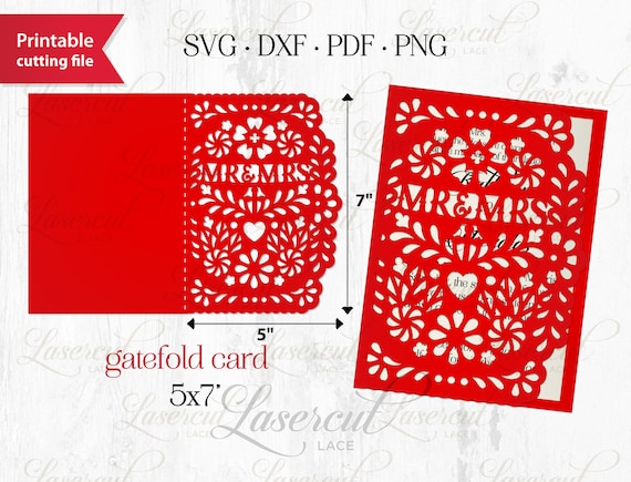 Download Mexican Folk Style Wedding Invitation Svg Papel Picado Etsy