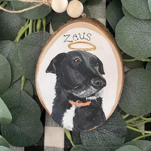 Custom Pet Ornament, Personalized Pet Ornament, Cat Ornament, Dog Ornament, Animal Ornament, Pet Ornament, Personalized Ornament, Ornament image 3