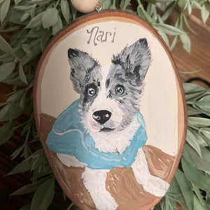 Custom Pet Ornament, Personalized Pet Ornament, Cat Ornament, Dog Ornament, Animal Ornament, Pet Ornament, Personalized Ornament, Ornament image 8