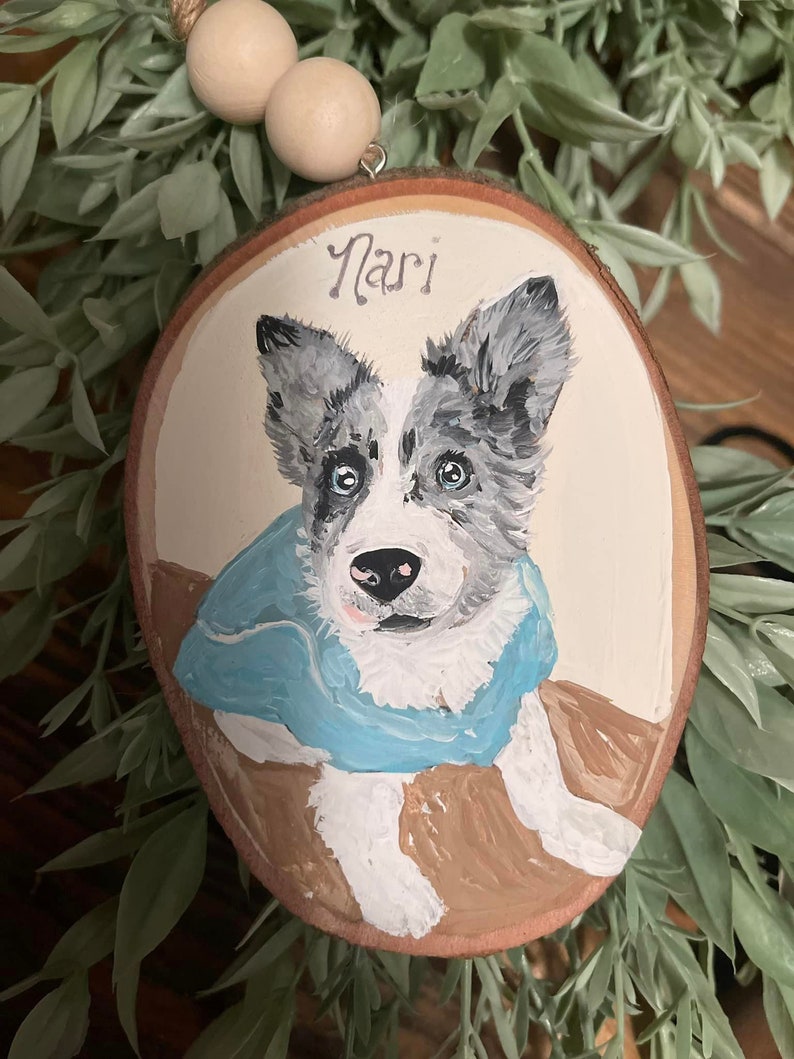 Custom Pet Ornament, Personalized Pet Ornament, Cat Ornament, Dog Ornament, Animal Ornament, Pet Ornament, Personalized Ornament, Ornament image 8