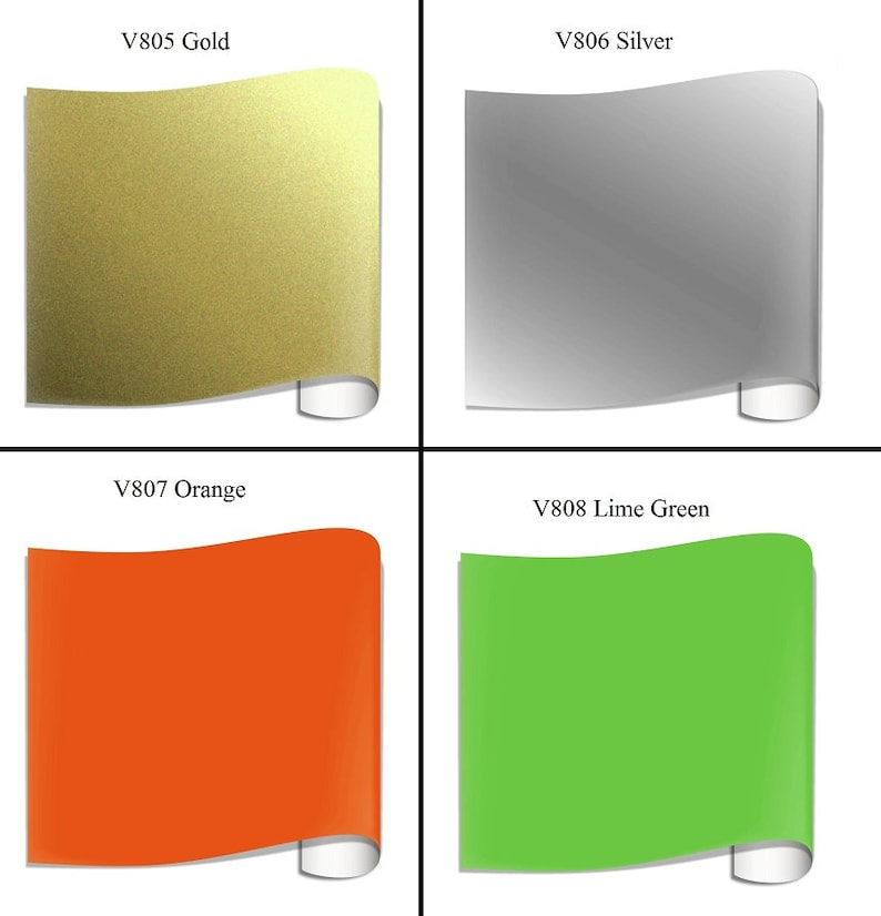 Oracal 651 Vinyl Permanent Adhesive Vinyl for Cricut Etsy