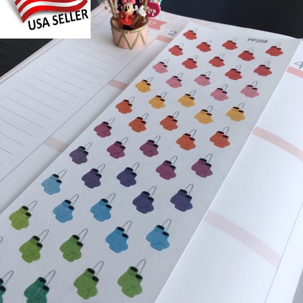 S-258 -Boxing,Boxing Gloves,Punches,Sports : Planner Stickers ||Perfect 4 Erin Condren, Limelife, Plum Paper, Filofax Planner