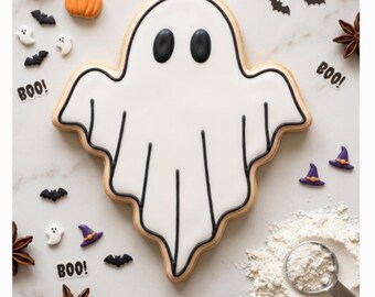 Halloween Ghost Cookie Cutter STL – 3D Printable STL Files - 7 Sizes (Digital Download)