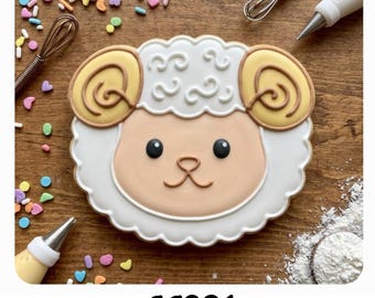 Sheep Cookie Cutter – 3D Printable STL Files - 7 Sizes (Digital Download)
