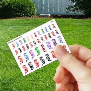Handmade Dragon Nail Stickers | Water Slide Nail Decals | Nail Tattoos | Nail Art Water Decals | Nail Transfer Sticker