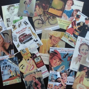 Werbung Poster die Cuts 4 Scrapbooking BB19 -- Lot von 17 Vintage Bildern