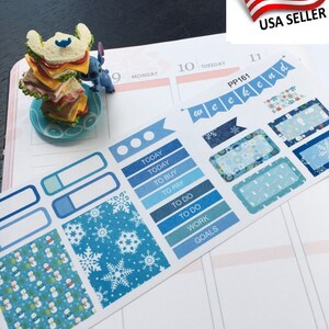 Winter, Christmas, Holiday, Inspiration, Decoration Boxes: Planner Stickers ||Perfect 4 Erin Condren,Limelife,Plum Paper, Filofax, S161-170
