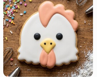 Chicken Cookie Cutter – 3D Printable STL Files - 7 Sizes (Digital Download)