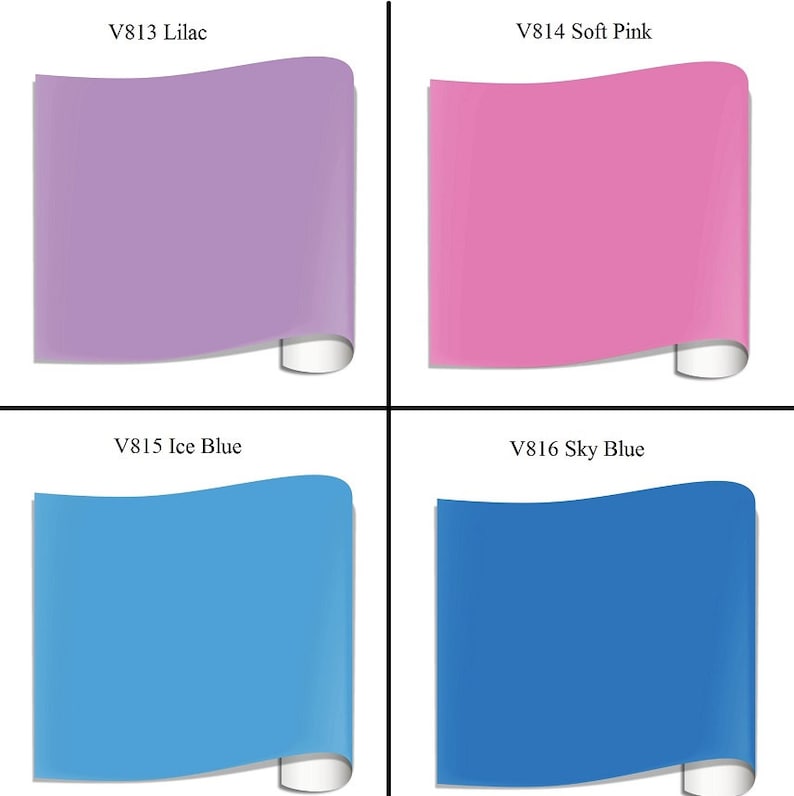 Oracal 651 Vinyl Permanent Adhesive Vinyl for Cricut Etsy