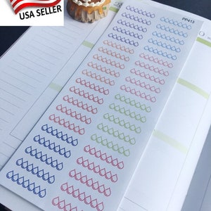 S047-Cancer ribbons Cancer Awareness Planner Stickers for Erin Condren Ribbon