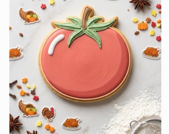 Tomato Cookie Cutter STL Files – 3D Printable - 7 Sizes (Digital Download)