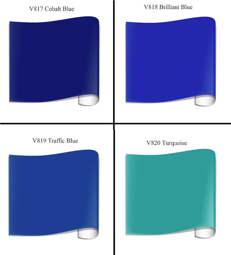 Oracal 651 Vinyl Permanent Adhesive Vinyl for Cricut Etsy