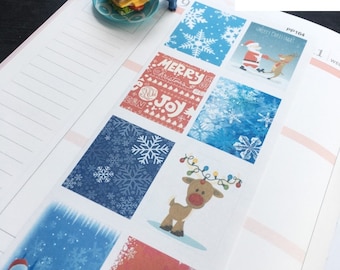Winter Planer Sticker: Inspirierende Zitate für Erin Condren