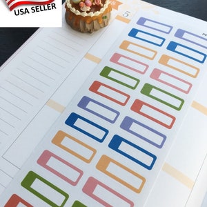 Funktionale Box-Sticker: Erin Condren, Limelife, Plum Paper