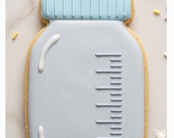 Baby Bottle Cookie Cutter STL  – 3D Printable STL Files - 7 Sizes (Digital Download)