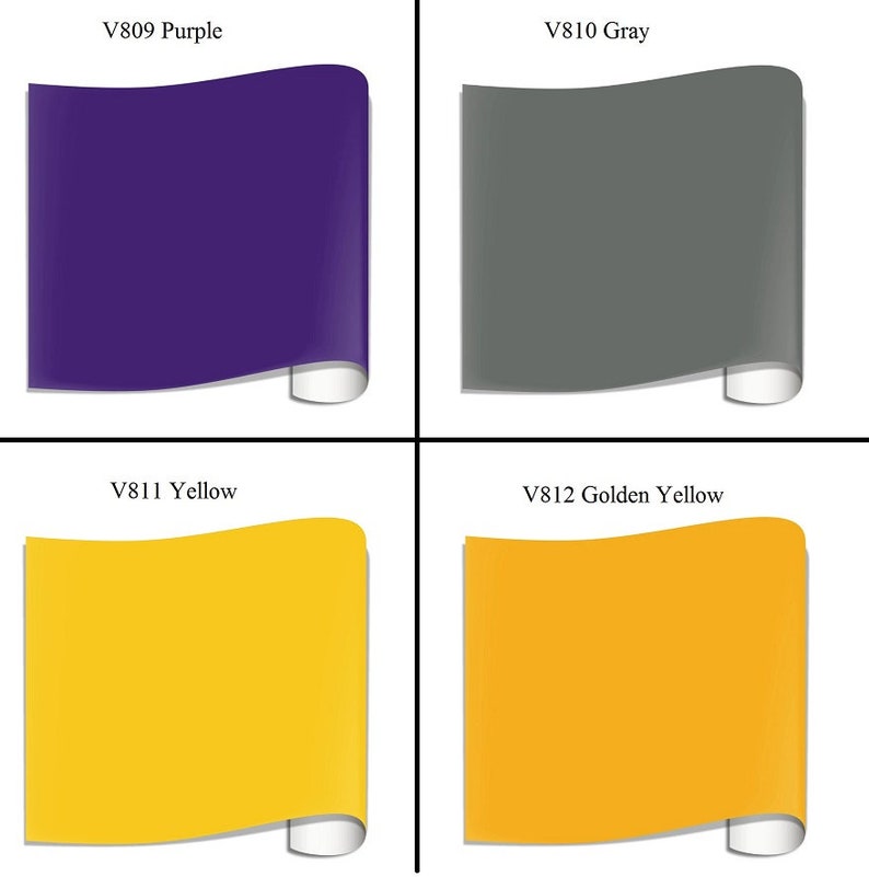 Oracal 651 Vinyl Permanent Adhesive Vinyl for Cricut Etsy