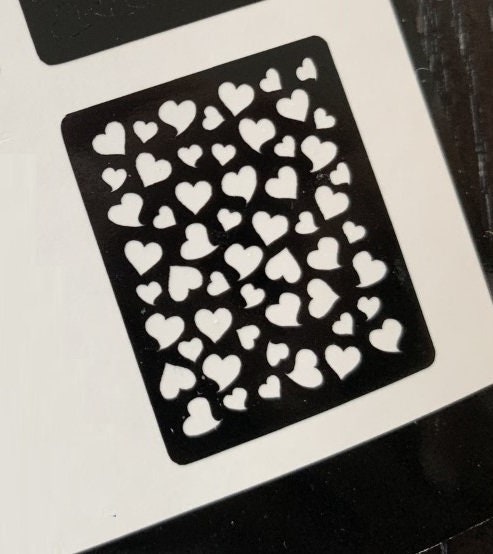 Valentine Nail Art Hearts Nail Stickers