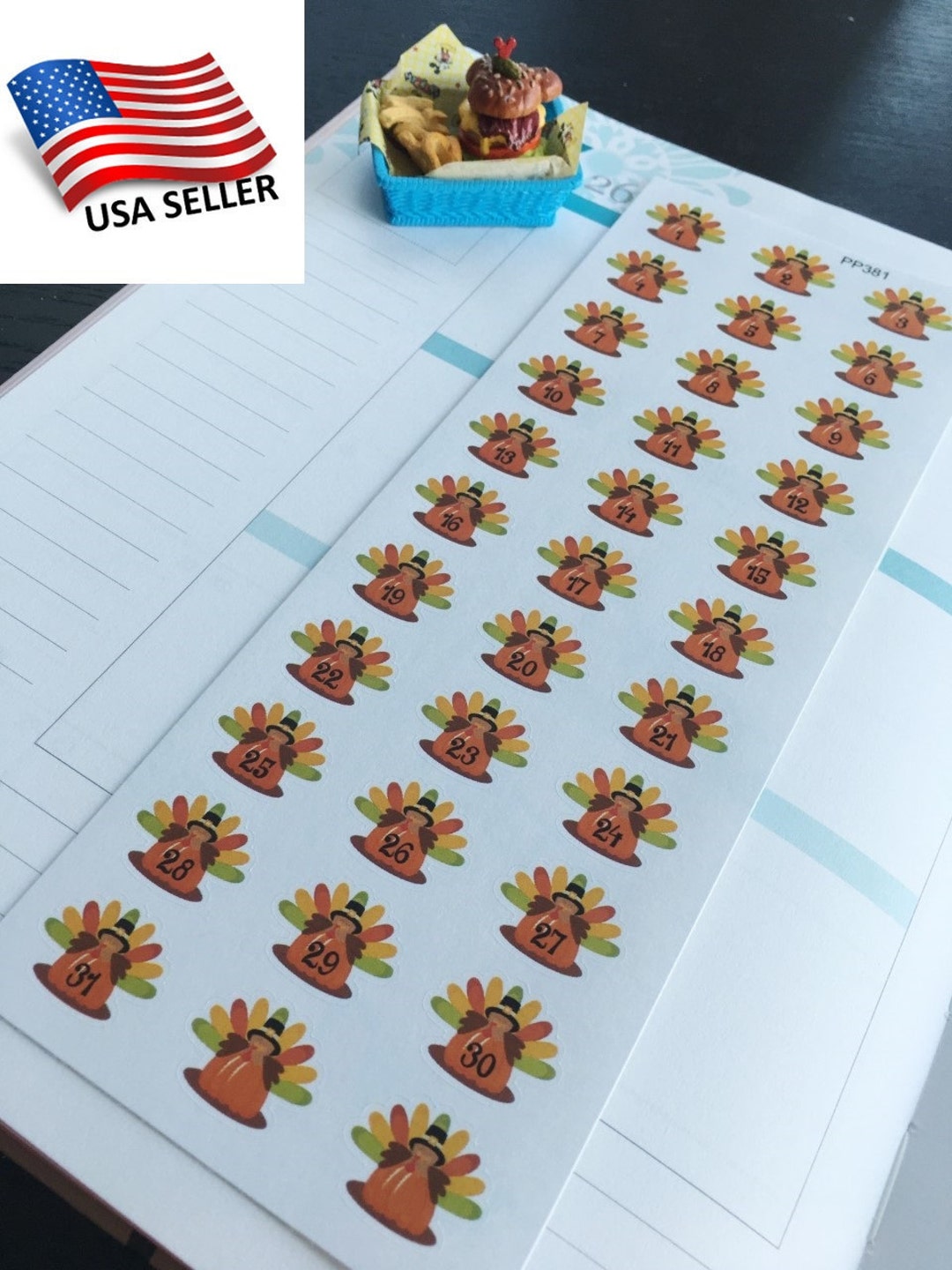 Vacation, Holiday Countdown Planner Stickers ||perfect 4 Erin Condren ...