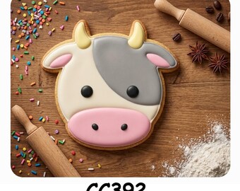 Cow Cookie Cutter – 3D Printable STL Files - 7 Sizes (Digital Download)