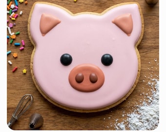 Pig Cookie Cutter – 3D Printable STL Files - 7 Sizes (Digital Download)