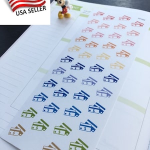 S069 -Betaalkaart, Creditcard betaling: Planner Stickers || Perfect 4 Erin Condren, Limelife, Plum Paper, Filofax Planners