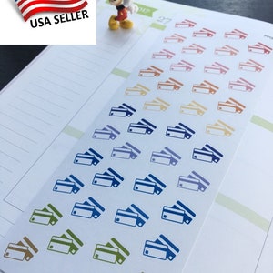 S068 - Kreditkarte, Ec-Karte, Monatszahlung :P lanner Sticker || Perfekt 4 Erin Condren, Limelife, Plum Paper, Filofax Planners
