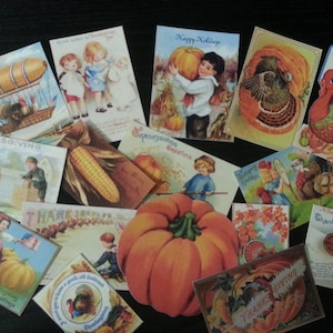 BB47 -- THANKSGIVING, Trick or Treat, Halloween, Holiday, Pumpkin, Costumes, Ghosts, Scary Greeting Card Die Cuts for Card Making