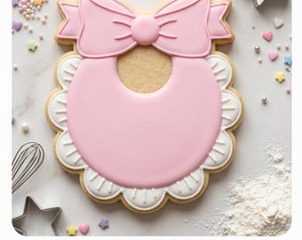 Baby Bib Cookie Cutter STL  – 3D Printable STL Files - 7 Sizes (Digital Download)