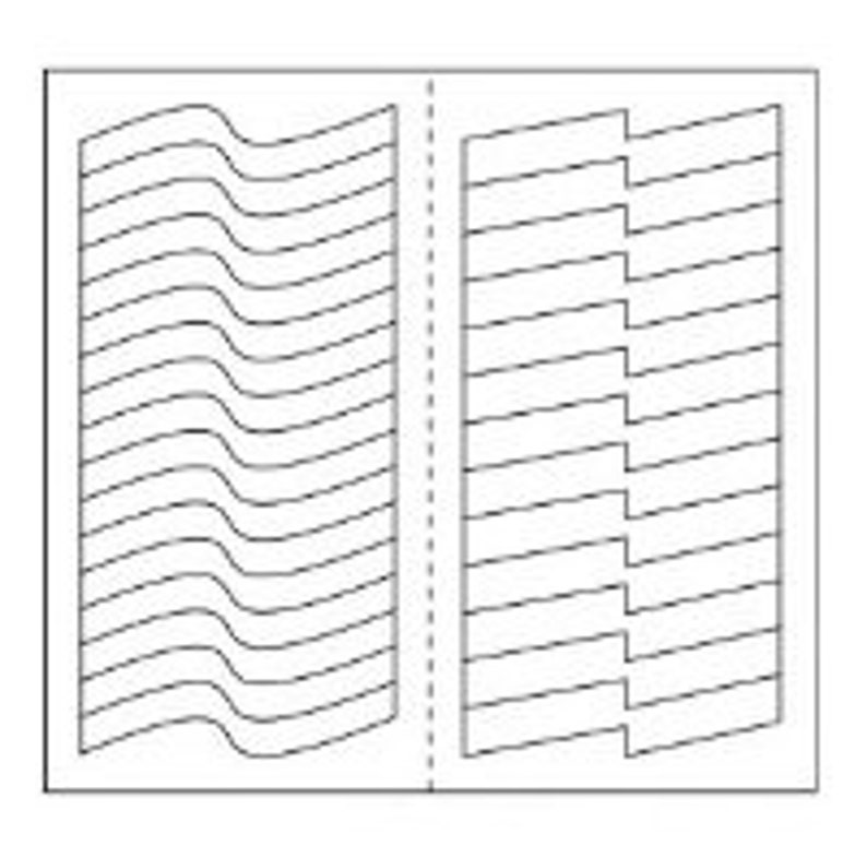 May include: Two sets of decorative metal window shutters, one set with a wavy design and the other with a straight design. Both sets are painted white.