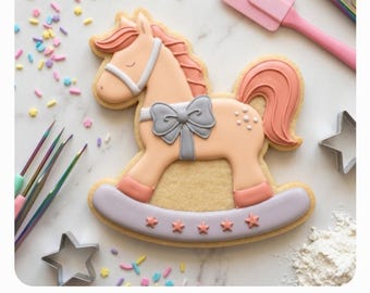 Baby Rocking Horse Cookie Cutter STL  – 3D Printable STL Files - 7 Sizes (Digital Download)