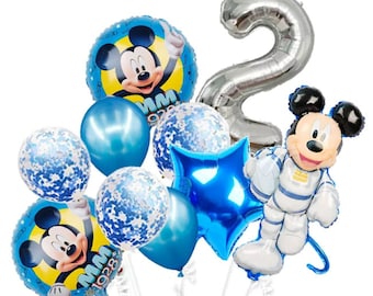 Mickey Birthday Party, Mouse Party Supplies, Mickey Birthday Decorations, 10pcs Mickey Balloon, Mickey Party Decorations, Birthday for Boys