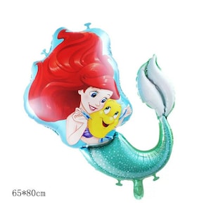 Ariel Birthday Decorations Ariel Balloons Mermaid balloons Mermaid Birthday Decoration Mermaid Party Decorations Mermaid Birthday Party