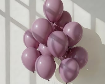 Dusty Rose Balloon Bouquet, Elegant Blush Party Decor, Wedding Bridal Shower Baby Shower Birthday Balloons, Chic