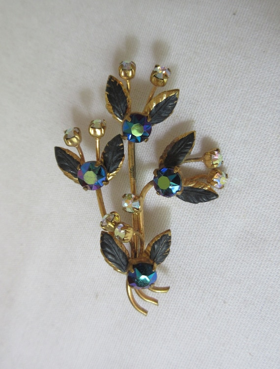 Lovely marked Made in Austria Vintage Brooch or P… - image 2