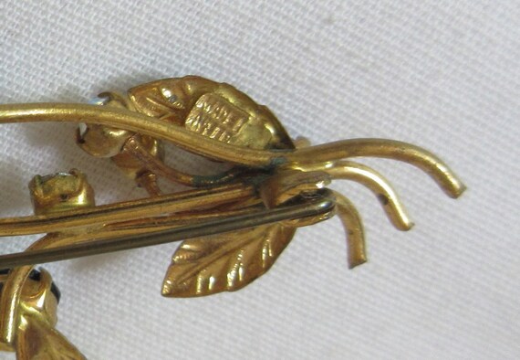 Lovely marked Made in Austria Vintage Brooch or P… - image 7