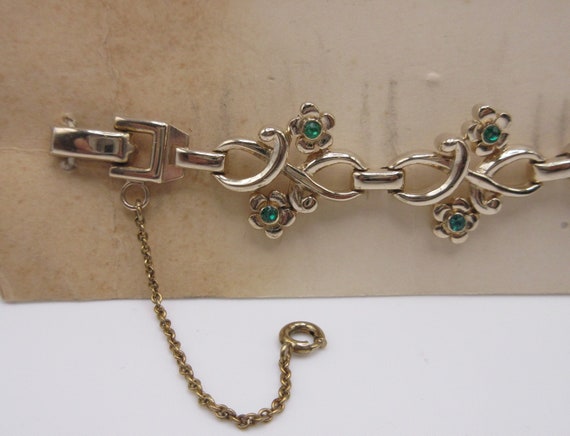 Vintage Glamour Jewels by LUSTERN Signed Rhinesto… - image 1