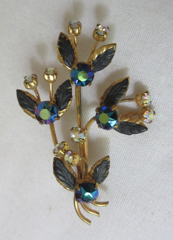 Lovely marked Made in Austria Vintage Brooch or P… - image 4