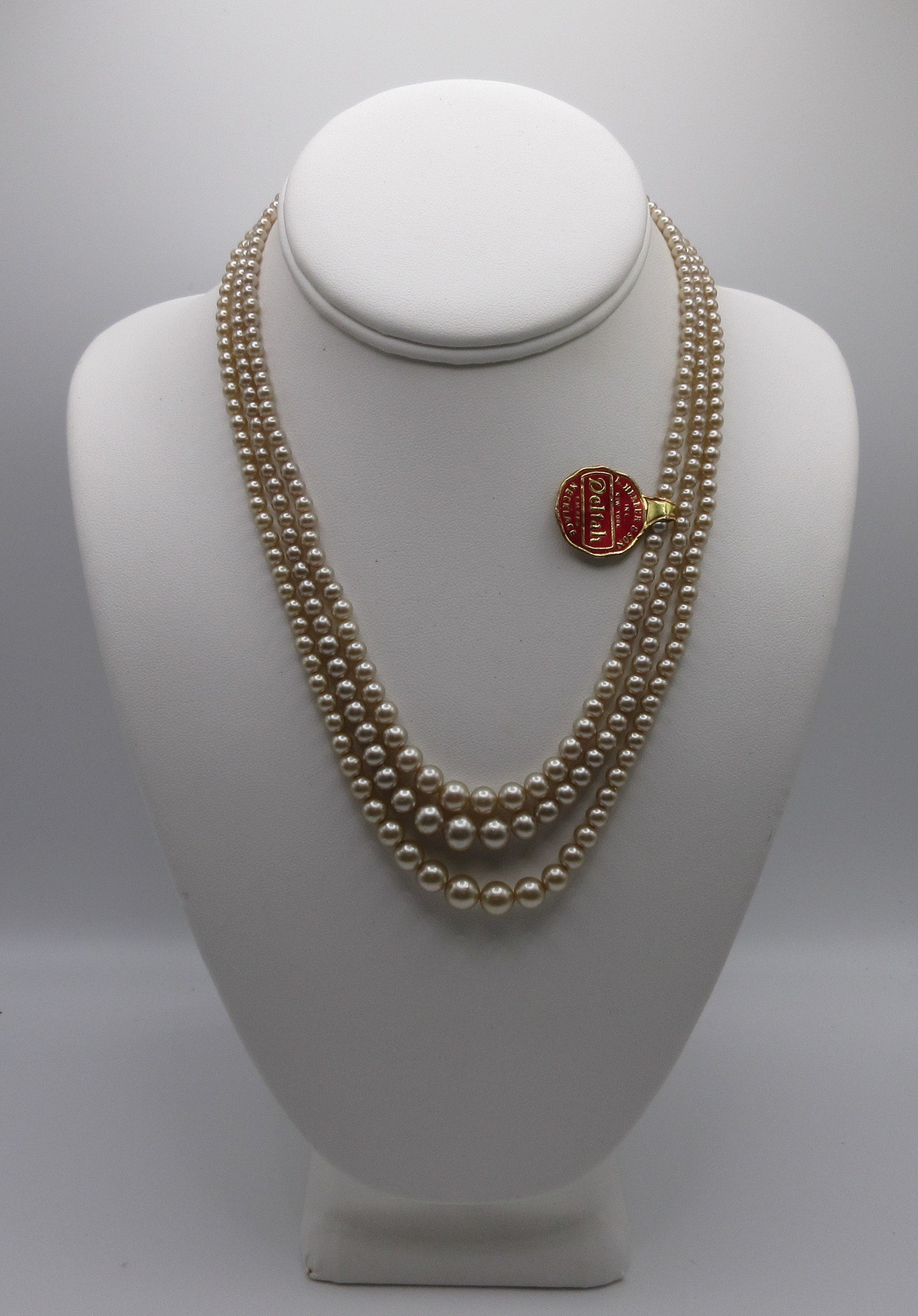 ★VINTAGE HOLLYWOOD★ Margaret Pearl Layered NecklaceVH25NNN ☆VINTAGE HOLLYWOOD☆ Margaret Pearl Layered NecklaceVH25NNN