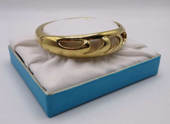 Vintage signed Napier Bangle Bracelet - image 2