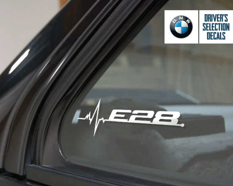 Bmw E28 Is In My Blood Window Sticker Decals Graphic Etsy