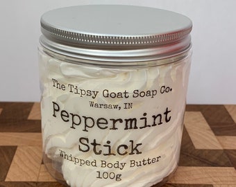 Peppermint Candy Whipped Body Butter