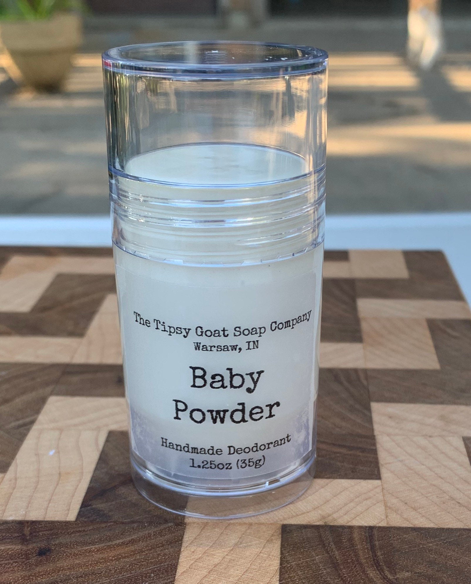 Baby Powder Handmade Deodorant Etsy